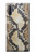 S2703 スネークスキンテクスチャグラフィックプリント Snake Skin Texture Graphic Printed Samsung Galaxy Note 10 Plus バックケース、フリップケース・カバー