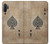 S2928 ヴィンテージスペードのエースカード Vintage Spades Ace Card Samsung Galaxy Note 10 Plus バックケース、フリップケース・カバー