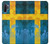 S2990 スウェーデンサッカー Sweden Football Soccer Flag Samsung Galaxy Note 10 Plus バックケース、フリップケース・カバー