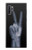 S3101 X線平和サイン手指 X-ray Peace Sign Fingers Samsung Galaxy Note 10 Plus バックケース、フリップケース・カバー