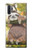 S3138 かわいいナマケモノ  Cute Baby Sloth Paint Samsung Galaxy Note 10 Plus バックケース、フリップケース・カバー
