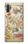 S3145 コンステレーションスタースカイマップ Antique Constellation Star Sky Map Samsung Galaxy Note 10 Plus バックケース、フリップケース・カバー