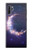 S3324 彎月・月・ギャラクシー Crescent Moon Galaxy Samsung Galaxy Note 10 Plus バックケース、フリップケース・カバー