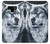 S0123 狼 ウルフ Grim White Wolf Note 9 Samsung Galaxy Note9 バックケース、フリップケース・カバー