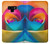 S1671 虹色のバラ Rainbow Colorful Rose Note 9 Samsung Galaxy Note9 バックケース、フリップケース・カバー
