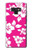 S2246 ハワイのハイビスカスピンク柄 Hawaiian Hibiscus Pink Pattern Note 9 Samsung Galaxy Note9 バックケース、フリップケース・カバー