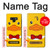 S2760 イエロー アヒル タキシード 漫画 Yellow Duck Tuxedo Cartoon Note 9 Samsung Galaxy Note9 バックケース、フリップケース・カバー