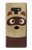 S2825 かわいいアライグマ Cute Cartoon Raccoon Note 9 Samsung Galaxy Note9 バックケース、フリップケース・カバー