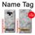 S2845 グレーマーブル Gray Marble Texture Note 9 Samsung Galaxy Note9 バックケース、フリップケース・カバー