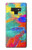S2942 ブラシ絵画 Brush Stroke Painting Note 9 Samsung Galaxy Note9 バックケース、フリップケース・カバー