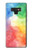 S2945 カラフル水彩 Colorful Watercolor Note 9 Samsung Galaxy Note9 バックケース、フリップケース・カバー