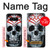 S0223 吸血鬼 スカル タトゥー Vampire Skull Tattoo Note 8 Samsung Galaxy Note8 バックケース、フリップケース・カバー