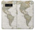 S0604 世界地図 World Map Note 8 Samsung Galaxy Note8 バックケース、フリップケース・カバー