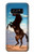 S0934 黒野生馬 Wild Black Horse Note 8 Samsung Galaxy Note8 バックケース、フリップケース・カバー