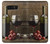 S1316 ブドウのボトルと赤ワインのグラス Grapes Bottle and Glass of Red Wine Note 8 Samsung Galaxy Note8 バックケース、フリップケース・カバー