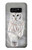 S1566 白フクロウ シロフクロウ Snowy Owl White Owl Note 8 Samsung Galaxy Note8 バックケース、フリップケース・カバー