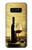 S2042 ブドウのボトルと赤ワインのグラス A Grape Vineyard Grapes Bottle and Glass of Red Wine Note 8 Samsung Galaxy Note8 バックケース、フリップケース・カバー