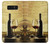 S2042 ブドウのボトルと赤ワインのグラス A Grape Vineyard Grapes Bottle and Glass of Red Wine Note 8 Samsung Galaxy Note8 バックケース、フリップケース・カバー