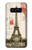 S2108 エッフェル塔パリポストカード Eiffel Tower Paris Postcard Note 8 Samsung Galaxy Note8 バックケース、フリップケース・カバー