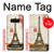 S2108 エッフェル塔パリポストカード Eiffel Tower Paris Postcard Note 8 Samsung Galaxy Note8 バックケース、フリップケース・カバー