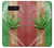 S2109 マリファナラスタ旗 Marijuana Rasta Flag Note 8 Samsung Galaxy Note8 バックケース、フリップケース・カバー