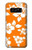 S2245 ハワイのハイビスカスオレンジ柄 Hawaiian Hibiscus Orange Pattern Note 8 Samsung Galaxy Note8 バックケース、フリップケース・カバー