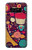 S2353 パリ漫画ヴィンテージのパターン Paris Cartoon Vintage Pattern Note 8 Samsung Galaxy Note8 バックケース、フリップケース・カバー