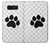 S2355 動物ポウあしあと Paw Foot Print Note 8 Samsung Galaxy Note8 バックケース、フリップケース・カバー