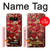S2414 赤開花アーモンドの木 フィンセント・ファン・ゴッホ Red Blossoming Almond Tree Van Gogh Note 8 Samsung Galaxy Note8 バックケース、フリップケース・カバー