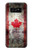 S2490 カナダメープルリーフ旗 Canada Maple Leaf Flag Texture Note 8 Samsung Galaxy Note8 バックケース、フリップケース・カバー