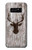 S2505 トナカイ古い木材グラフィックプリント Reindeer Head Old Wood Texture Graphic Printed Note 8 Samsung Galaxy Note8 バックケース、フリップケース・カバー