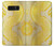 S2713 黄蛇の皮膚 グラフィックプリント Yellow Snake Skin Graphic Printed Note 8 Samsung Galaxy Note8 バックケース、フリップケース・カバー