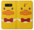 S2760 イエロー アヒル タキシード 漫画 Yellow Duck Tuxedo Cartoon Note 8 Samsung Galaxy Note8 バックケース、フリップケース・カバー