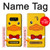 S2760 イエロー アヒル タキシード 漫画 Yellow Duck Tuxedo Cartoon Note 8 Samsung Galaxy Note8 バックケース、フリップケース・カバー