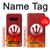 S2803 火災レッドデビル槍シンボル Fire Red Devil Spear Symbol Note 8 Samsung Galaxy Note8 バックケース、フリップケース・カバー