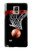 S0066 バスケットボール Basketball Samsung Galaxy Note 4 バックケース、フリップケース・カバー