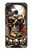 S0753 スカル 翼 バラ パンク Skull Wing Rose Punk Samsung Galaxy A40 バックケース、フリップケース・カバー