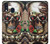 S0753 スカル 翼 バラ パンク Skull Wing Rose Punk Samsung Galaxy A40 バックケース、フリップケース・カバー