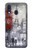 S1295 パリのエッフェル絵画 Eiffel Painting of Paris Samsung Galaxy A40 バックケース、フリップケース・カバー