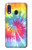 S1697 絞り染め カラフルなグラフィックプリント Tie Dye Colorful Graphic Printed Samsung Galaxy A40 バックケース、フリップケース・カバー