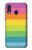 S2363 レインボー柄 Rainbow Pattern Samsung Galaxy A40 バックケース、フリップケース・カバー