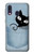 S2641 ポケット黒猫 Pocket Black Cat Samsung Galaxy A40 バックケース、フリップケース・カバー