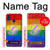 S2899 レインボーLGBTゲイプライド旗 Rainbow LGBT Gay Pride Flag Samsung Galaxy A40 バックケース、フリップケース・カバー