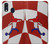 S2993 クロアチアサッカー Croatia Football Soccer Flag Samsung Galaxy A40 バックケース、フリップケース・カバー
