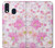 S3036 ピンクフラワーフローラ Pink Sweet Flower Flora Samsung Galaxy A40 バックケース、フリップケース・カバー