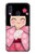 S3042 雛人形 着物桜 Japan Girl Hina Doll Kimono Sakura Samsung Galaxy A40 バックケース、フリップケース・カバー