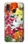 S3205 レトロ花 Retro Art Flowers Samsung Galaxy A40 バックケース、フリップケース・カバー