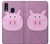 S3269 豚の漫画 Pig Cartoon Samsung Galaxy A40 バックケース、フリップケース・カバー