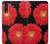 S2478 赤デイジーの花 Red Daisy flower Samsung Galaxy A50 バックケース、フリップケース・カバー