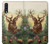 S2841 ヴィンテージ トナカイ クリスマス Vintage Reindeer Christmas Samsung Galaxy A50 バックケース、フリップケース・カバー